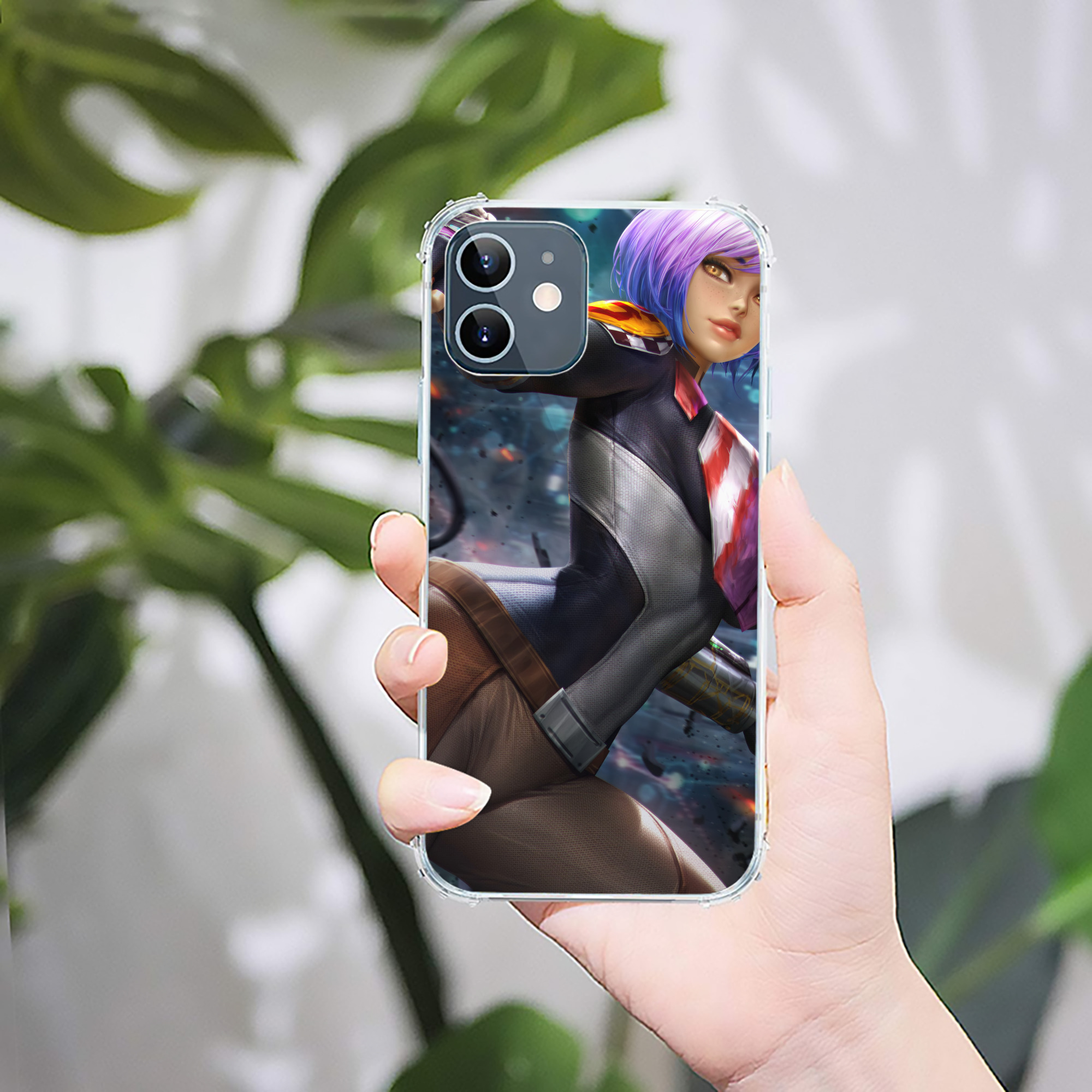 （画像用） スター・ウォーズ Star Wars 【iPhone 12シリーズ対応】透明スマホケース（クリアソフトケース）